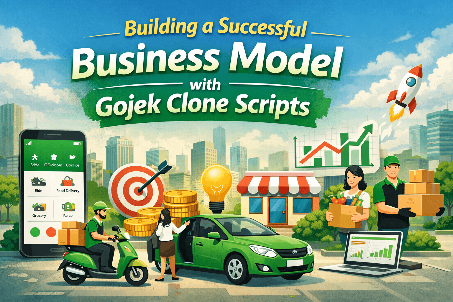 Building a Successful Business Model with Gojek Clone Scripts